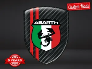 Fiat Abarth Logo Todos Autos Pro Máximo Resistente Elegante